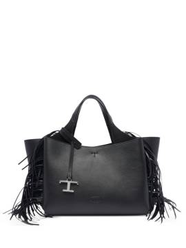 Tod's Shopper mit Fransen - Schwarz von Tod's