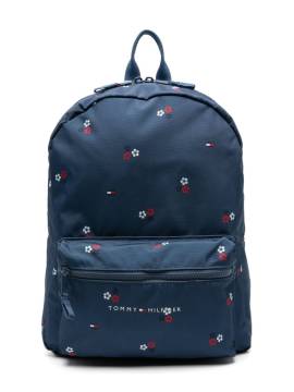 Tommy Hilfiger Junior AOP Rucksack mit Blumen-Print - Blau von Tommy Hilfiger Junior