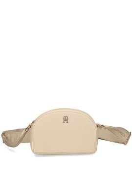 Tommy Hilfiger Umhängetasche mit Logo-Schild - Nude von Tommy Hilfiger