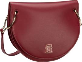 Tommy Hilfiger TH Chic Saddle Bag PF23  in Bordeaux (4.3 Liter), Saddle Bag von Tommy Hilfiger