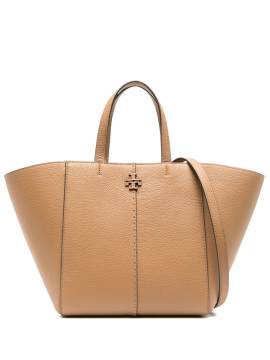 Tory Burch Double T Handtasche - Braun von Tory Burch