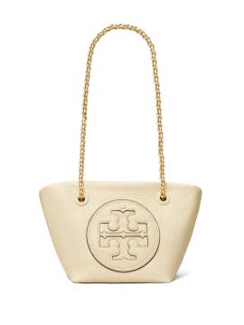 Tory Burch Kleine Ella Chain Umhängetasche aus Lackleder - Gelb von Tory Burch