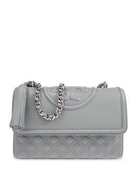 Tory Burch Fleming Schultertasche - Grau von Tory Burch