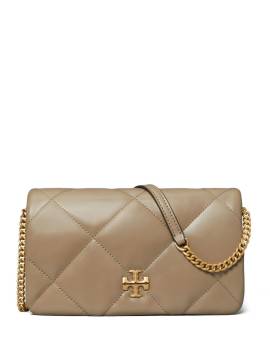 Tory Burch Kira Portemonnaie mit Kettenriemen - Braun von Tory Burch