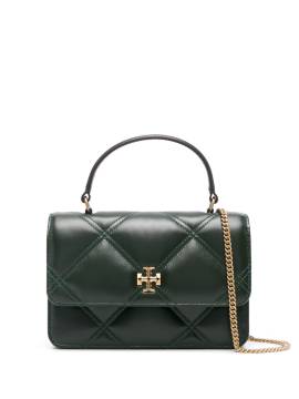 Tory Burch Mini Kira Portemonnaie mit Kettenriemen - Grün von Tory Burch