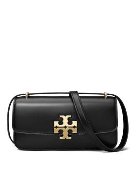 Tory Burch Kleine Eleanor E/W Schultertasche - Schwarz von Tory Burch