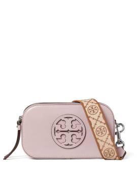 Tory Burch Mini Miller Spazzolato Umhängetasche - Rosa von Tory Burch