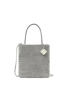 Tory Burch Mini Night Owl Tasche mit Kristallen - Silber von Tory Burch