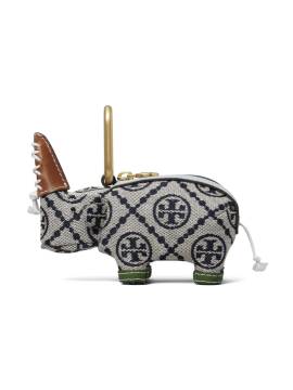 Tory Burch Rhino Portemonnaie-Schlüsselanhänger - Blau von Tory Burch