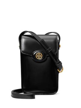 Tory Burch Robinson Spazzolato Umhängetasche - Schwarz von Tory Burch