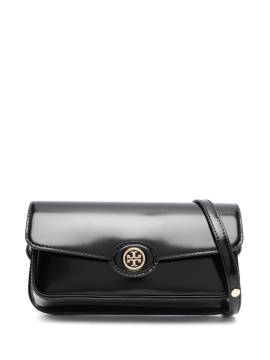 Tory Burch Robinson Spazzolato Umhängetasche - Schwarz von Tory Burch