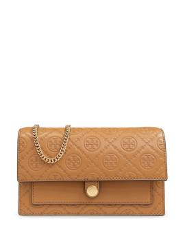 Tory Burch Umhängetasche mit T-Monogramm - Braun von Tory Burch