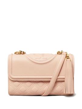 Tory Burch Kleine Fleming Soft Grain Schultertasche - Rosa von Tory Burch