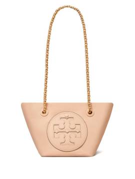 Tory Burch Kleine Ella Chain Umhängetasche - Nude von Tory Burch