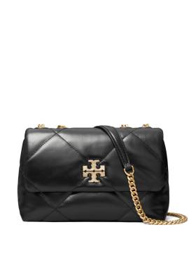 Tory Burch Kleine Kira Schultertasche mit Rautensteppung - Schwarz von Tory Burch