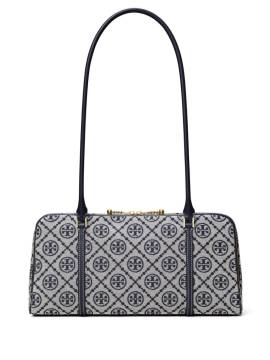 Tory Burch Kleine T Monogram Marshmallow Schultertasche - Blau von Tory Burch