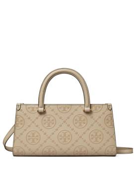 Tory Burch Kleiner T Monogram Shopper - Nude von Tory Burch