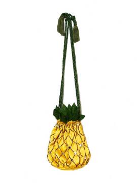 Tutu Du Monde Pineapple Crush Beuteltasche mit Zierperlen - Gelb von Tutu Du Monde