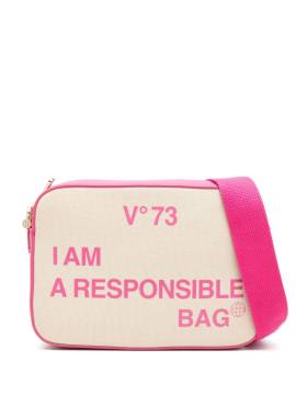 V°73 Responsability Bis Handtasche aus Canvas - Nude von V°73