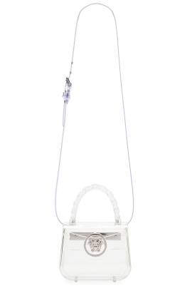 VERSACE TASCHE in Transparent - White. Size all. von VERSACE