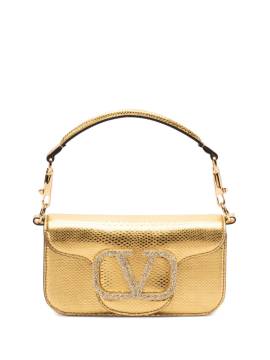 Valentino Garavani Alltime Schultertasche im Metallic-Look - Gold von Valentino Garavani