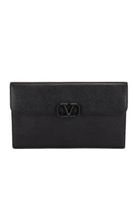 Valentino Garavani FLACHE CLUTCH in Schwarz - Black. Size all. von Valentino Garavani