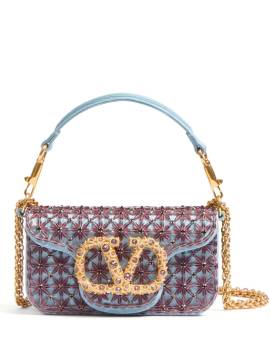 Valentino Garavani Kleine Locò Schultertasche - Blau von Valentino Garavani