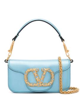 Valentino Garavani Kleine Locò Schultertasche - Blau von Valentino Garavani