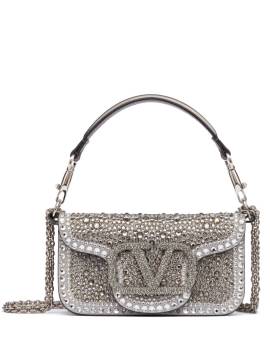 Valentino Garavani Kleine Locò Schultertasche - Silber von Valentino Garavani