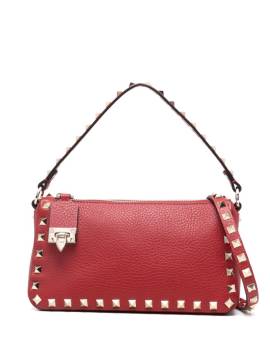 Valentino Garavani Kleine Rockstud Schultertasche - Rot von Valentino Garavani