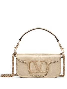 Valentino Garavani Metallische Locò Schultertasche - Gold von Valentino Garavani