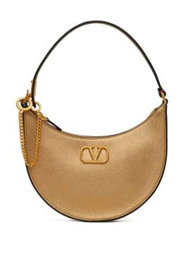 Valentino Garavani Mini-Tasche mit Logo-Schild - Gold von Valentino Garavani