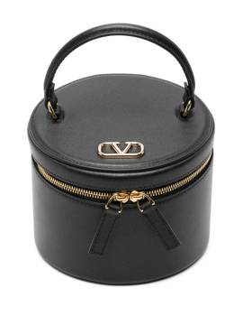 Valentino Garavani Mini VLogo Signature Schmuck Kosmetiktasche - Schwarz von Valentino Garavani