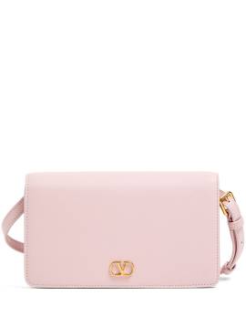 Valentino Garavani Mini VLogo Signature Umhängetasche - Rosa von Valentino Garavani