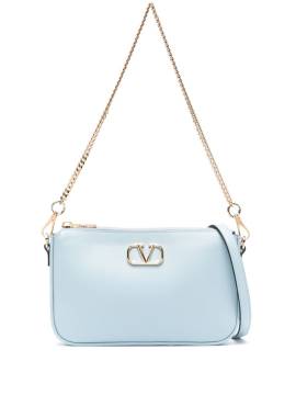 Valentino Garavani Mini VLogo Umhängetasche - Blau von Valentino Garavani