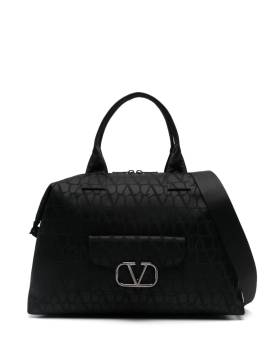 Valentino Garavani Reisetasche mit Toile Iconographe-Print - Schwarz von Valentino Garavani