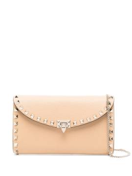 Valentino Garavani Rockstud Clutch - Braun von Valentino Garavani