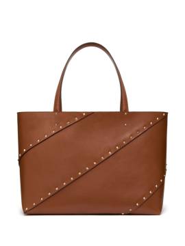 Valentino Garavani Rockstud Shopper - Braun von Valentino Garavani