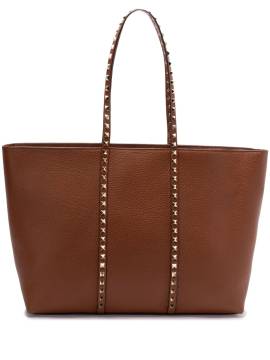 Valentino Garavani Rockstud Shopper - Braun von Valentino Garavani