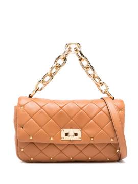 Valentino Garavani Rockstud Spike Schultertasche - Braun von Valentino Garavani