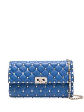 Valentino Garavani Rockstud Spike Umhängetasche - Blau von Valentino Garavani