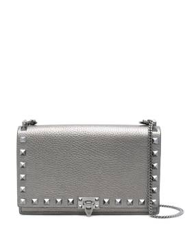 Valentino Garavani Rockstud Umhängetasche - Grau von Valentino Garavani