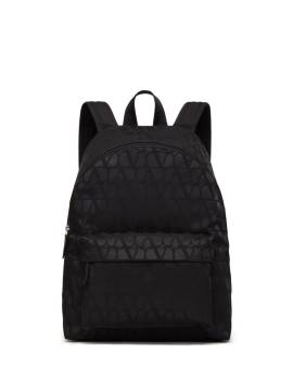 Valentino Garavani Rucksack mit Toile Iconographe-Print - Schwarz von Valentino Garavani