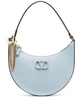 Valentino Garavani Schultertasche mit VLogo Signature-Schild - Blau von Valentino Garavani