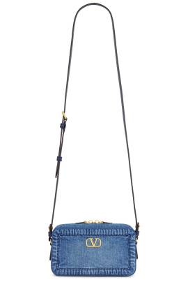 Valentino Garavani TASCHE ALLTIME in Denim & Worker - Blue. Size all. von Valentino Garavani