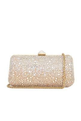 Valentino Garavani TASCHE CARRY SECRETS in Crystal Argent Flaire & Crystal Honey - Metallic Silver. Size all. von Valentino Garavani