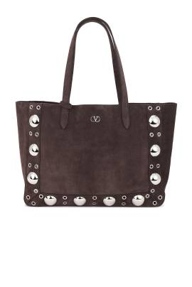 Valentino Garavani TASCHE NELLCOTE in Testa Di Moro - Chocolate,Taupe. Size all. von Valentino Garavani