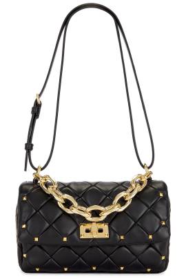 Valentino Garavani TASCHE ROCKSTUD SPIKE SMALL in Nero - Black. Size all. von Valentino Garavani