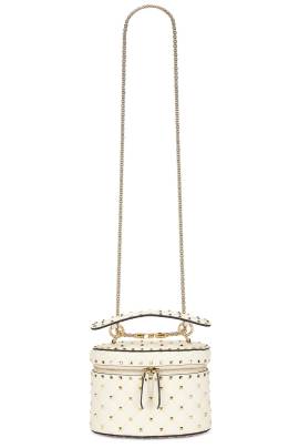 Valentino Garavani TASCHE ROCKSTUD SPIKE in Helles Elfenbein - Ivory. Size all. von Valentino Garavani