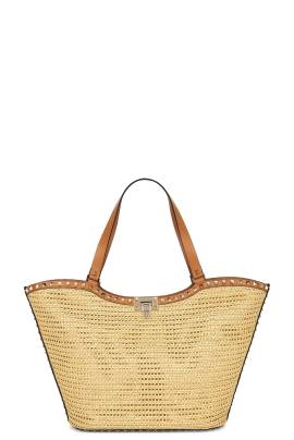 Valentino Garavani TASCHE ROCKSTUD in Naturale & Almond Beige - Beige. Size all. von Valentino Garavani